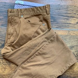 33" Brown Peter Millar Pants